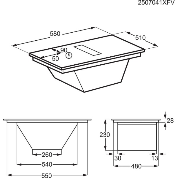 Фото - Варильна поверхня електрична Electrolux ECC63410CT